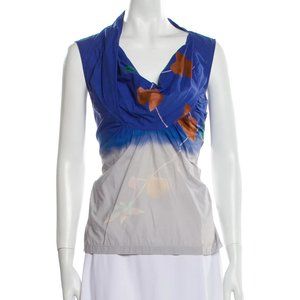 Dries Van Noten Blue Top 36